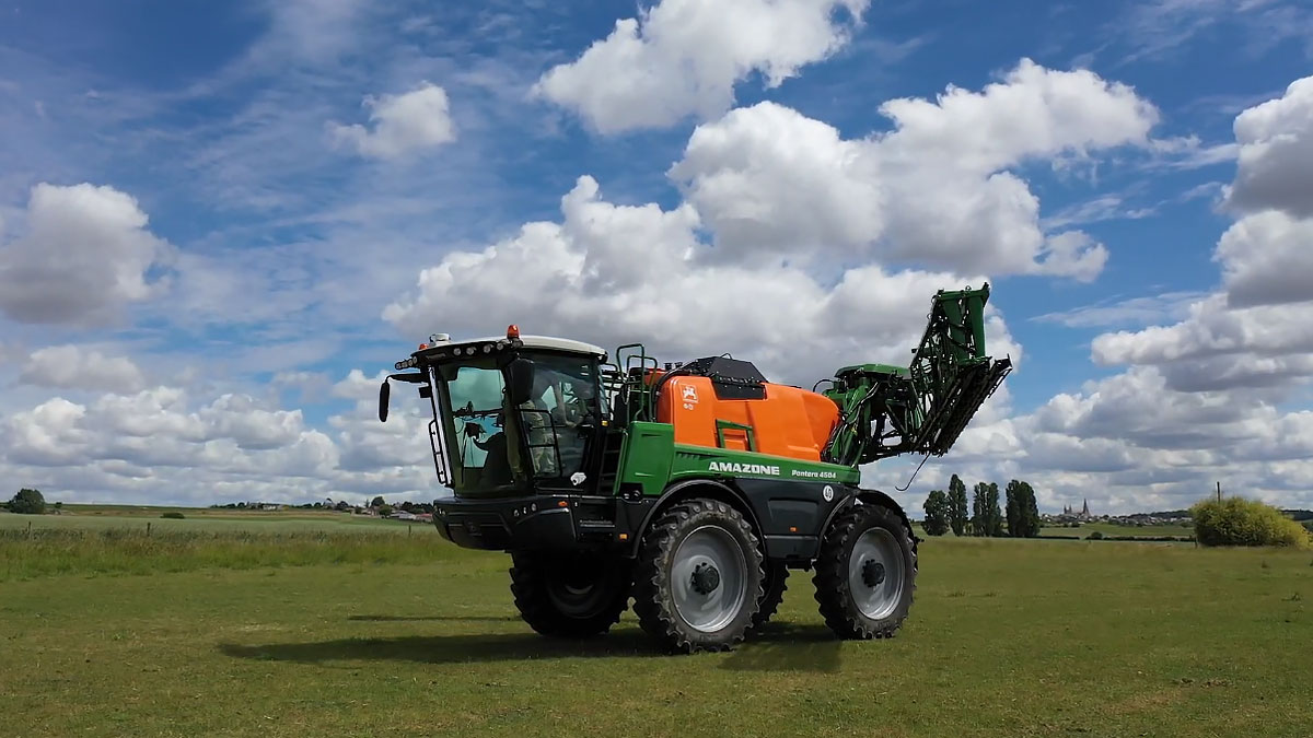 Amazone обладнала самохідний обприскувач Pantera 4504 новою кабіною