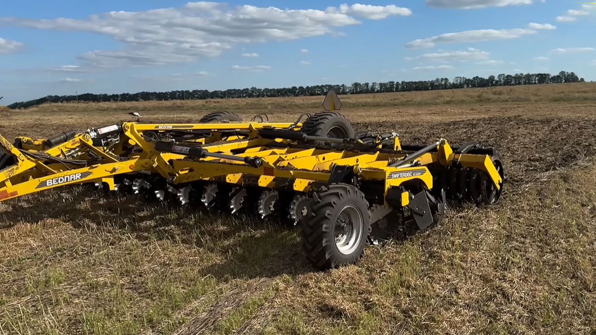 SWIFTERDISC і STRIEGEL PRO: господарства на Черкащині та Кіровоградщині оцінили післяжнивний обробіток BEDNAR
