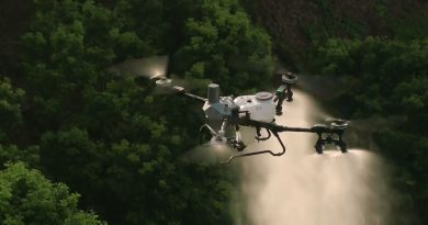 DJI агродрони Agras T55 та Agras T100