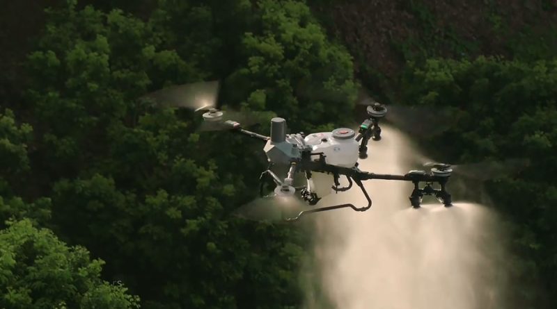 DJI агродрони Agras T55 та Agras T100