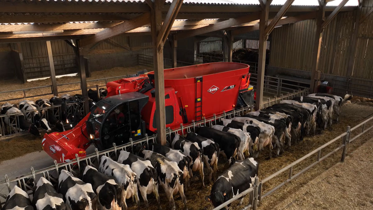 Kuhn готує Antea Intense: самохідний кормозмішувач із Librafeed вийде на ринок у 2027 році