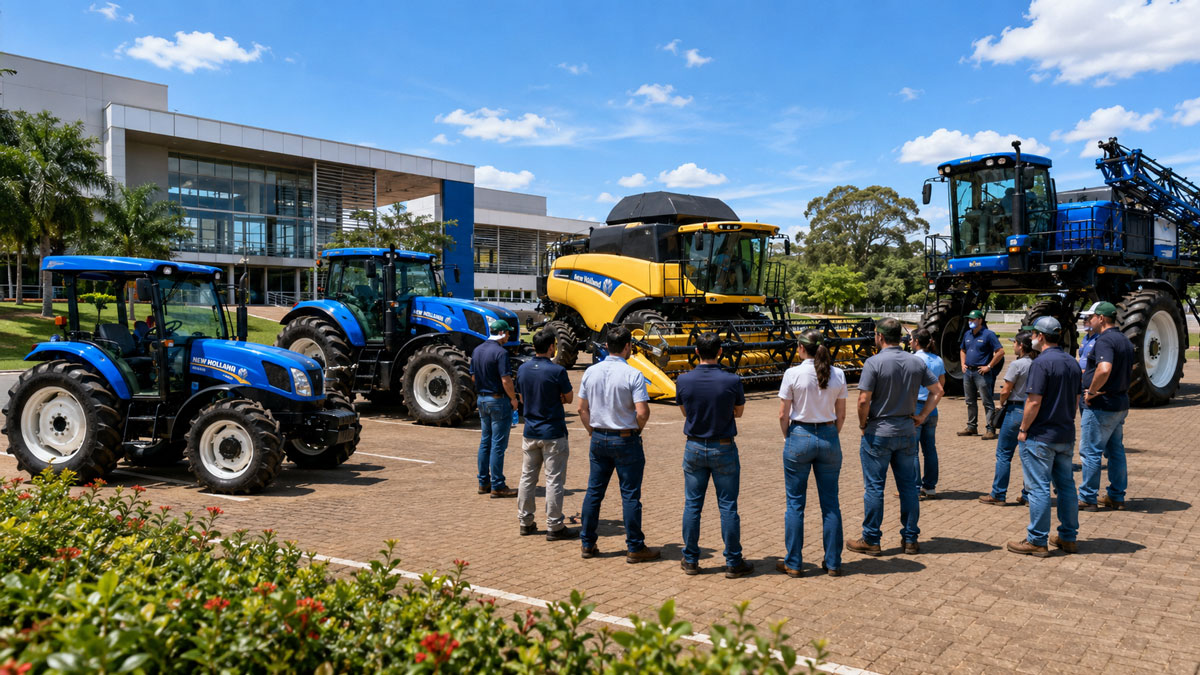 New Holland відкрила навчальний центр у Бразилії з технікою для точного землеробства