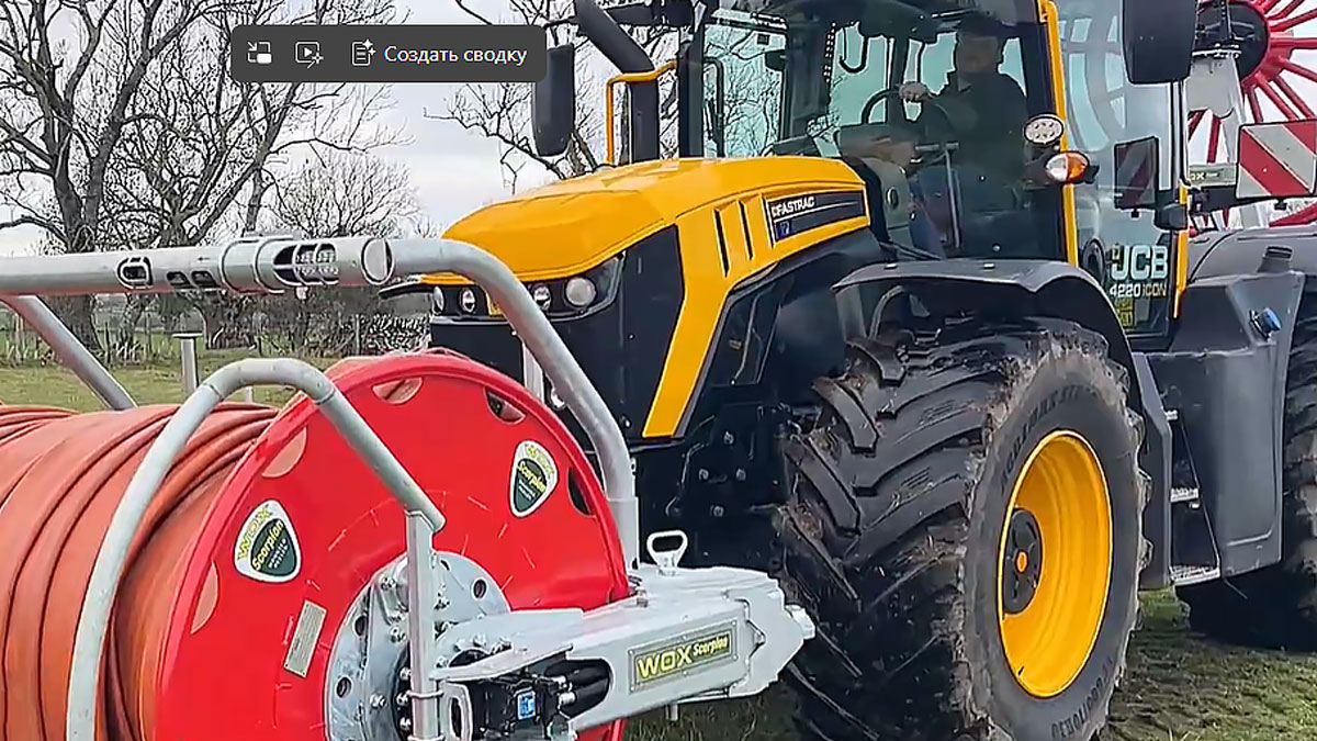 Головна 1 Wox Agri Services поєднала 600-метровий намотувач і компресор 400 cfm у Tempest C