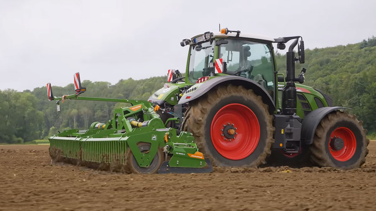 Amazone додала три складані версії до ротаційних борін KE 02 Rotamix
